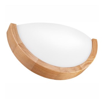 Sienas lampa OAK SLIM 1xE27/60W/230V ozols
