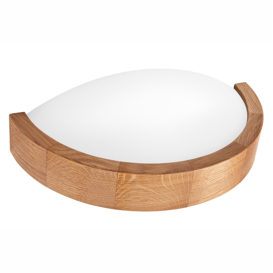 Sienas lampa OAK SLIM 1xE27/60W/230V ozols