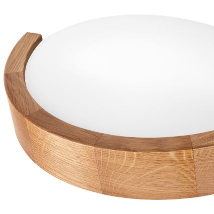 Sienas lampa OAK SLIM 1xE27/60W/230V ozols