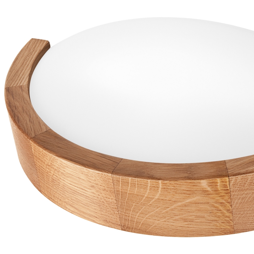 Sienas lampa OAK SLIM 1xE27/60W/230V ozols