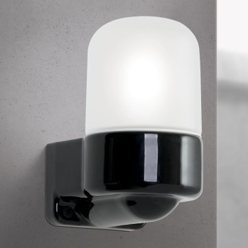 Sienas lampa OSTIA 1xE27/40W/230V melna