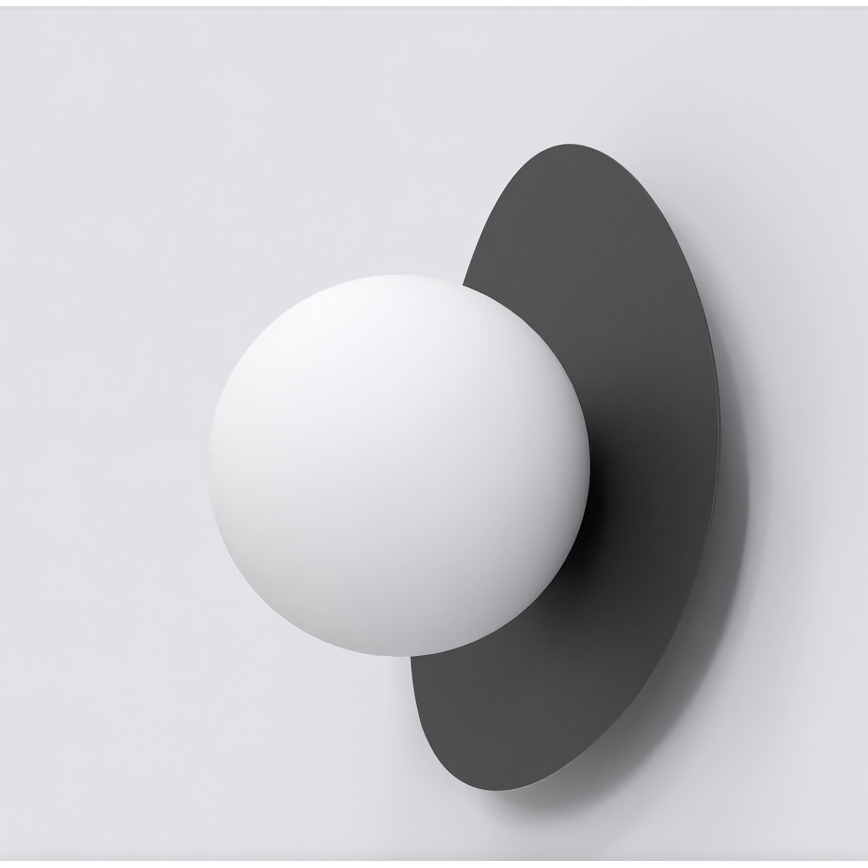 Sienas lampa OVO 1xG9/8W/230V melna