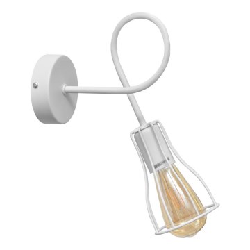 Sienas lampa OXFORD 1xE27/15W/230V balta