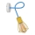 Sienas lampa OXFORD 1xE27/15W/230V dzeltena