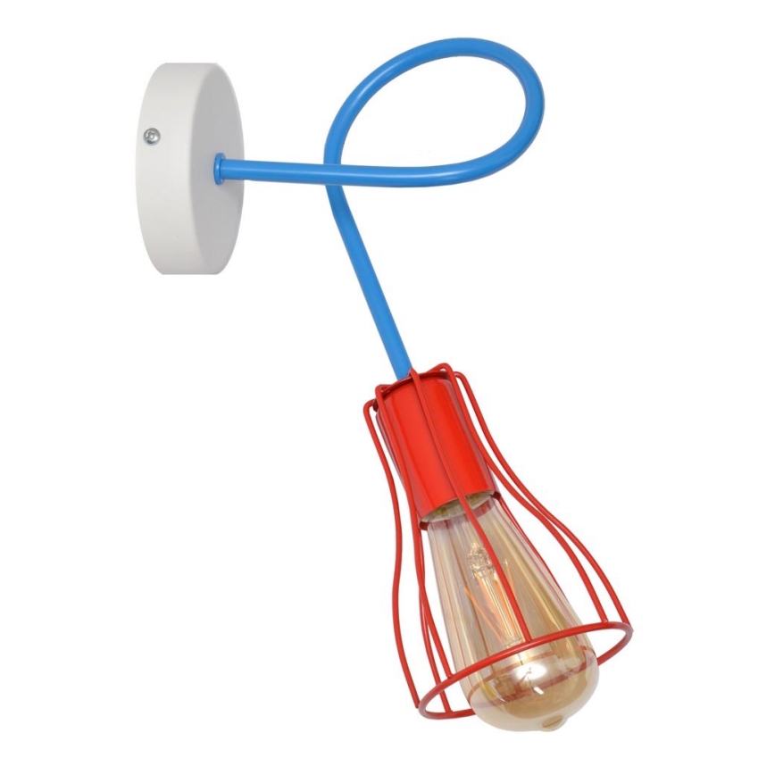 Sienas lampa OXFORD 1xE27/15W/230V sarkana