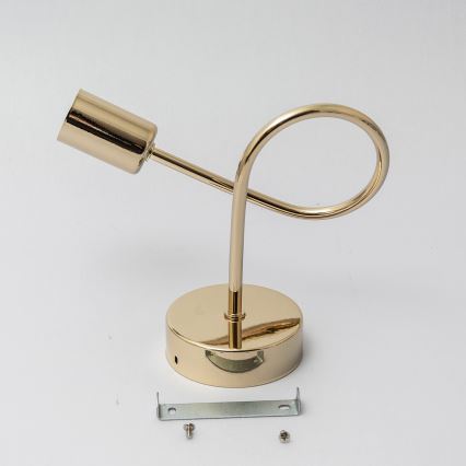 Sienas lampa OXFORD 1xE27/15W/230V zelta krāsā