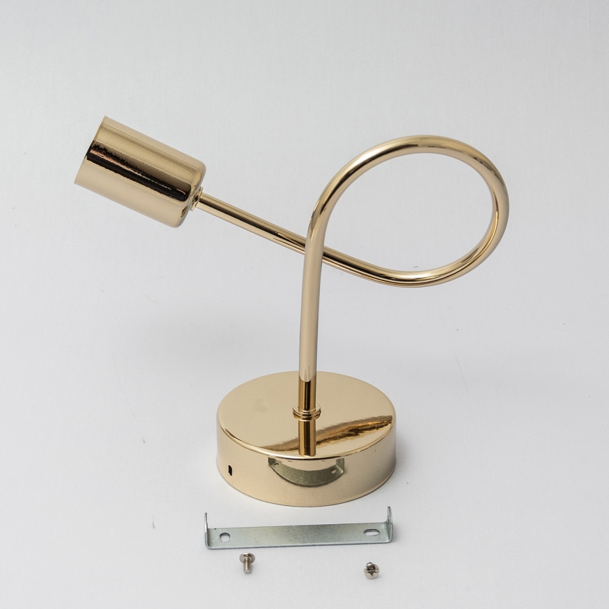 Sienas lampa OXFORD 1xE27/15W/230V zelta krāsā