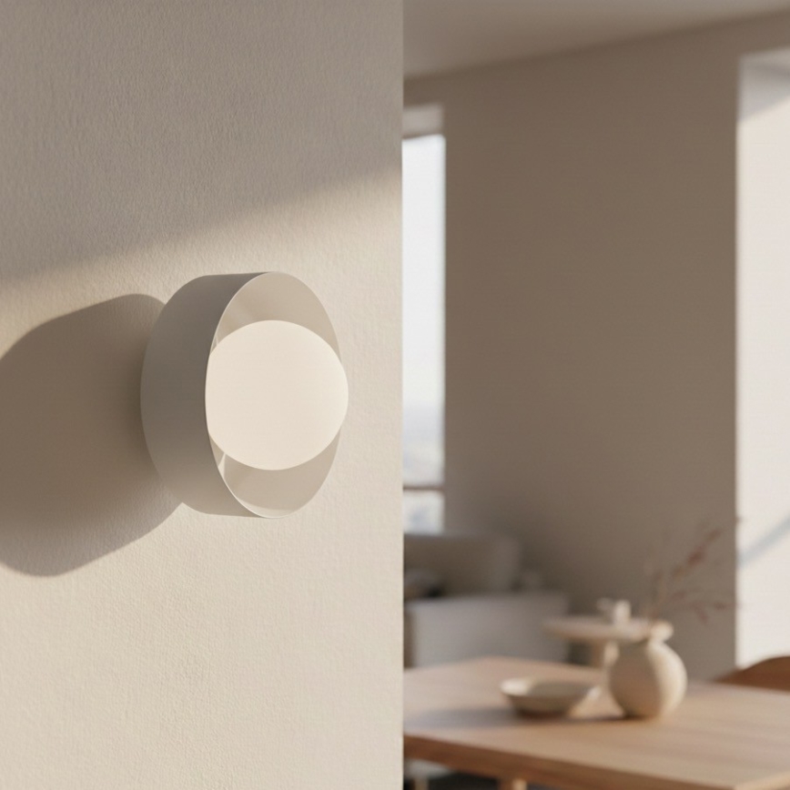 Sienas lampa OZZY 1xG9/8W/230V balta