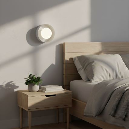 Sienas lampa OZZY 1xG9/8W/230V balta