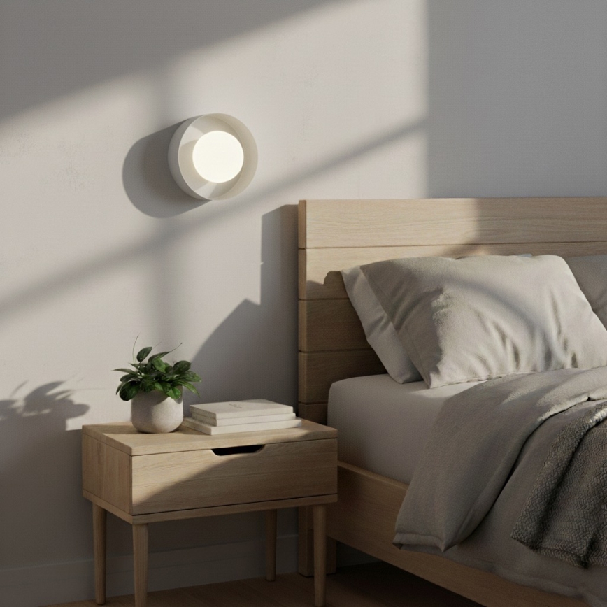 Sienas lampa OZZY 1xG9/8W/230V balta