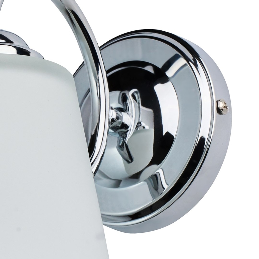 Sienas lampa PAFOS 1xE27/15W/230V spīdīgs hroms