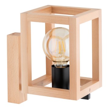 Sienas lampa PAKO 1xE27/15W/230V bēša