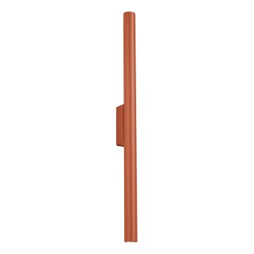 Sienas lampa PASTELO 2xG9/8W/230V sarkana