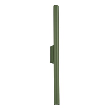 Sienas lampa PASTELO 2xG9/8W/230V zaļa