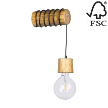 Sienas lampa PINO 1xE27/25W/230V priede - FSC sertifikāts