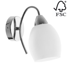 Sienas lampa PISA 1xE27/60W/230V - FSC sertifikāts