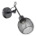 Sienas lampa POLO 1xE27/15W/230V melna