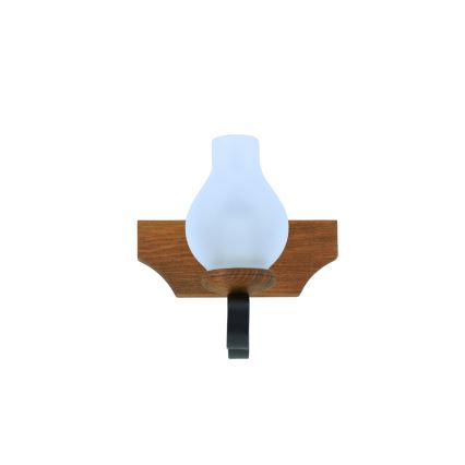 Sienas lampa QUEEN 1xE14/40W/230V dižskābardis - FSC sertificēts