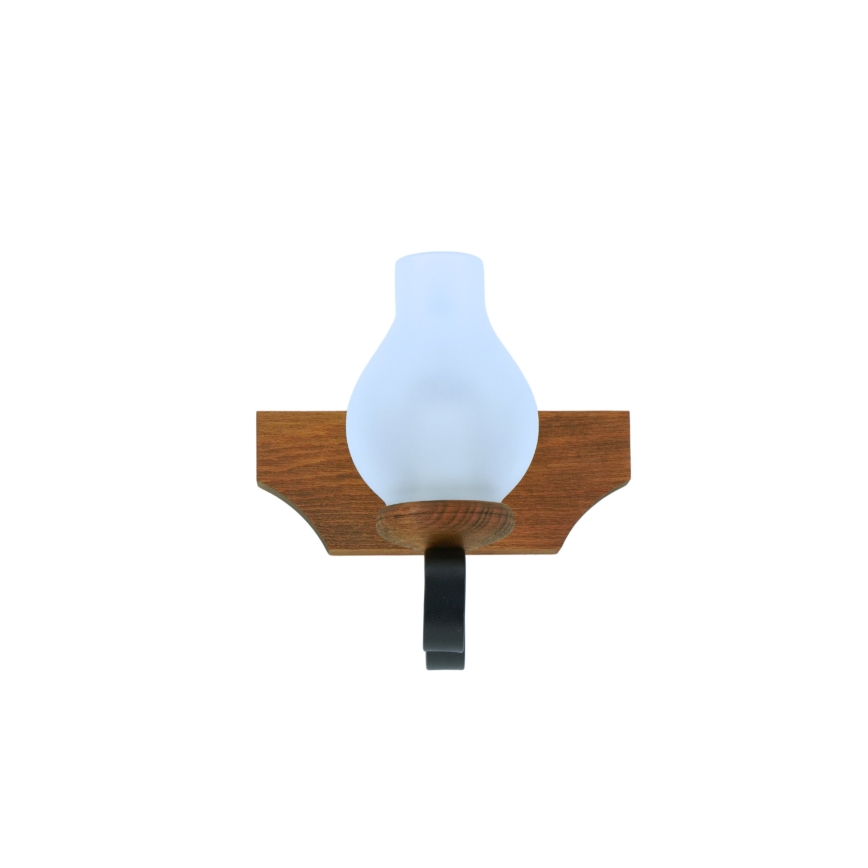 Sienas lampa QUEEN 1xE14/40W/230V dižskābardis - FSC sertificēts