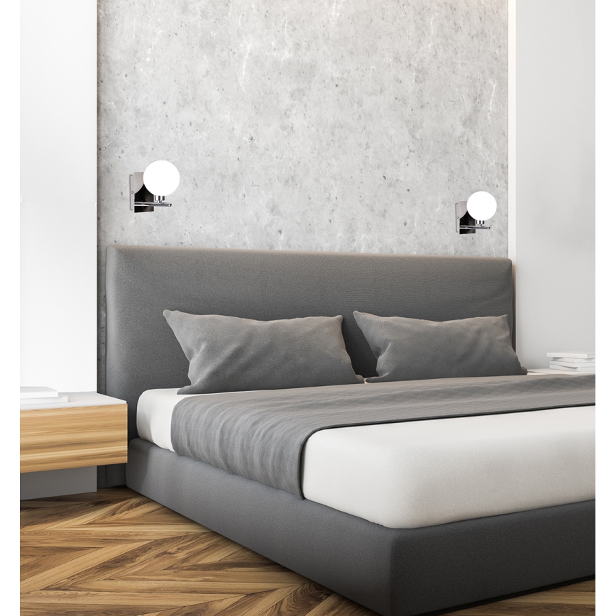 Sienas lampa RAISA 1xG9/40W/230V spīdīga hroma