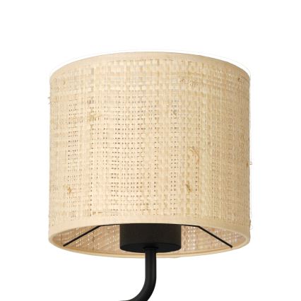 Sienas lampa RATTAN 1xE27/60W+1xG9/8W/230V rotanga