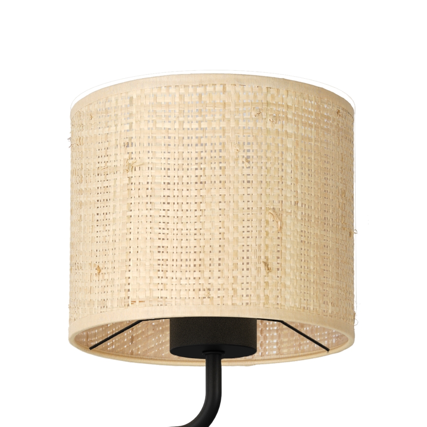 Sienas lampa RATTAN 1xE27/60W+1xG9/8W/230V rotanga