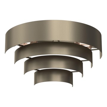 Sienas lampa RINGS 2xE27/15W/230V misiņš