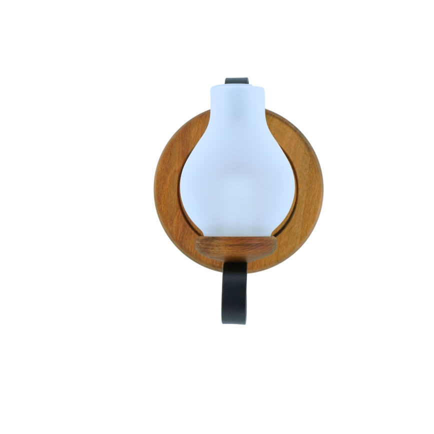 Sienas lampa ROATA 1xE14/40W/230V dižskābardis - FSC sertificēts