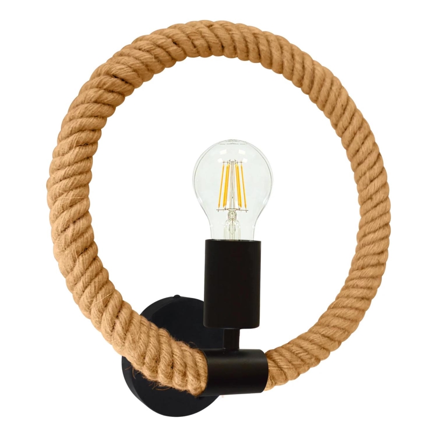 Sienas lampa ROPE ARTHUR 1xE27/12W/230V
