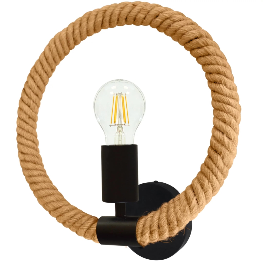 Sienas lampa ROPE ARTHUR 1xE27/12W/230V