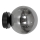 Sienas lampa ROSSI 1xE14/10W/230V melna/pelēka