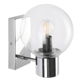 Sienas lampa SFERIO 1xE14/5W/230V spīdīgs hroms/caurspīdīgs