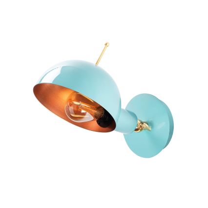 Sienas lampa SIVANI 1xE27/40W/230V zila