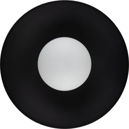 Sienas lampa SLATE 1xG9/8W/230V d. 28 cm melna