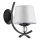 Sienas lampa SMITH 1xE14/10W/230V melna/sudraba