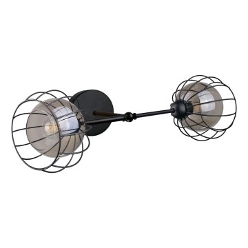 Sienas lampa SOLO BLACK 2xE27/60W/230V