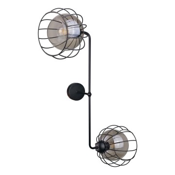 Sienas lampa SOLO BLACK 2xE27/60W/230V