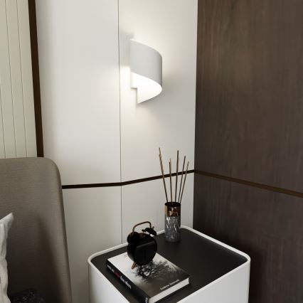 Sienas lampa SPINER 1xG9/8W/230V balta