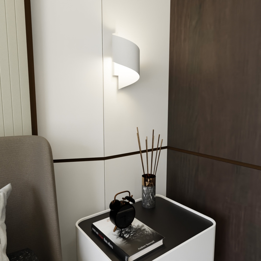 Sienas lampa SPINER 1xG9/8W/230V balta