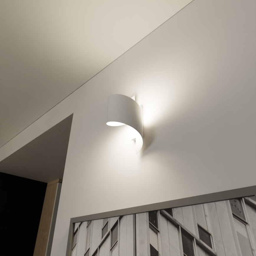 Sienas lampa SPINER 1xG9/8W/230V balta