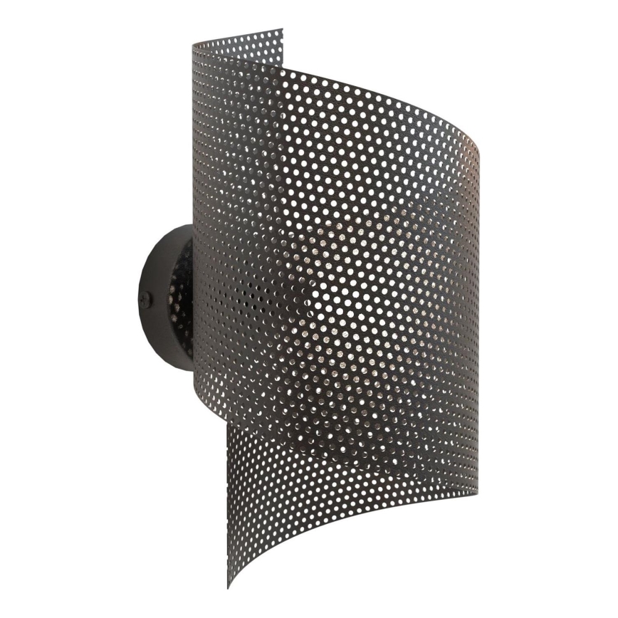 Sienas lampa SPIRAL 1xG9/8W/230V melna