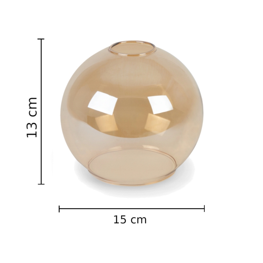 Sienas lampa STAR 1xE27/60W/230V melna/dūmakains bēša