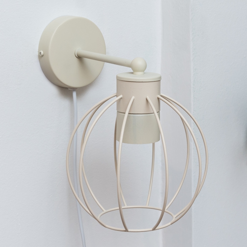 Sienas lampa STARLIGHT 1xGU10/10W/230V krēmkrāsaina