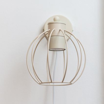 Sienas lampa STARLIGHT 1xGU10/10W/230V krēmkrāsaina