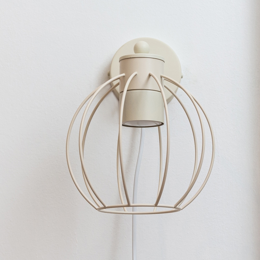 Sienas lampa STARLIGHT 1xGU10/10W/230V krēmkrāsaina