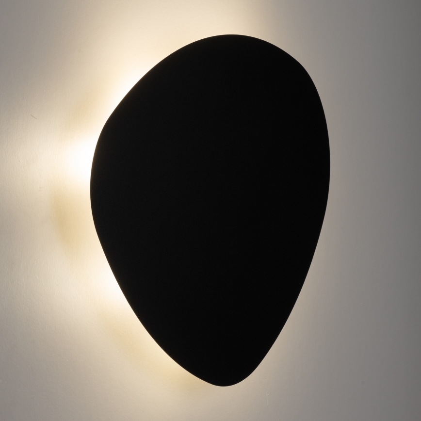 Sienas lampa STONE 2xG9/8W/230V 30x39 cm melna