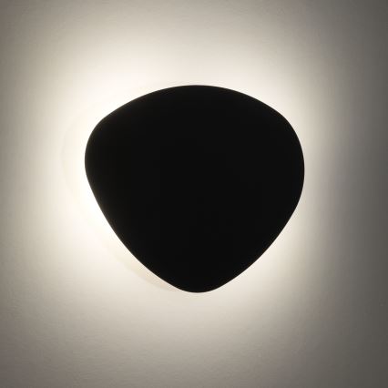 Sienas lampa STONE 2xG9/8W/230V 30x39 cm melna