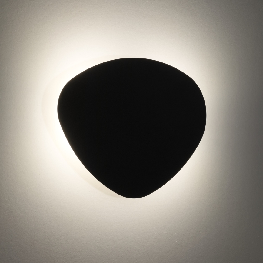 Sienas lampa STONE 2xG9/8W/230V 30x39 cm melna