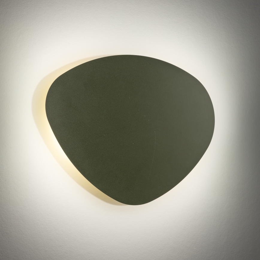 Sienas lampa STONE 2xG9/8W/230V 30x39 cm zaļa