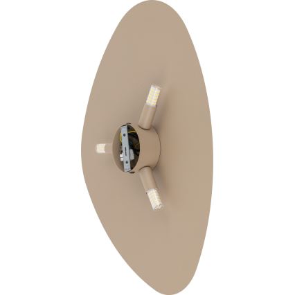 Sienas lampa STONE 3xG9/8W/230V 37x49 cm bēša